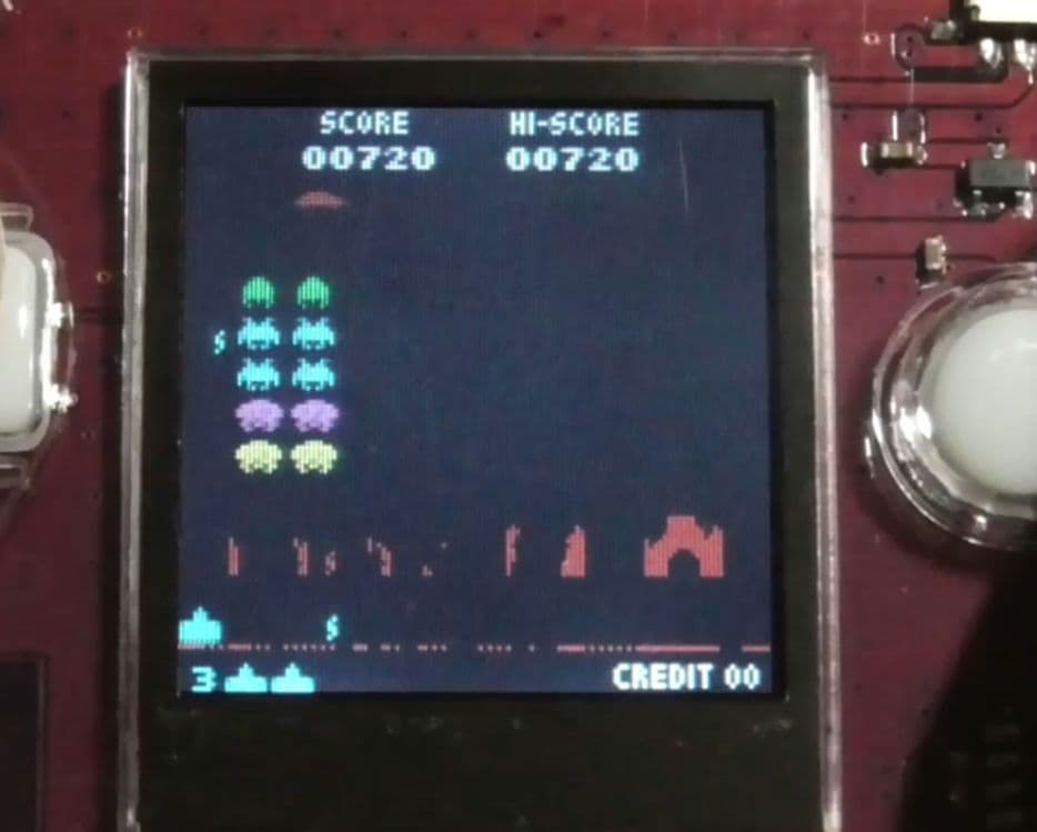 マイクロアーケード　スペースインベーダー
