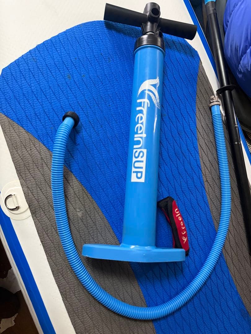 ぷちきよ freeinインフレータブルSUP 2wayカヤックモード❗️