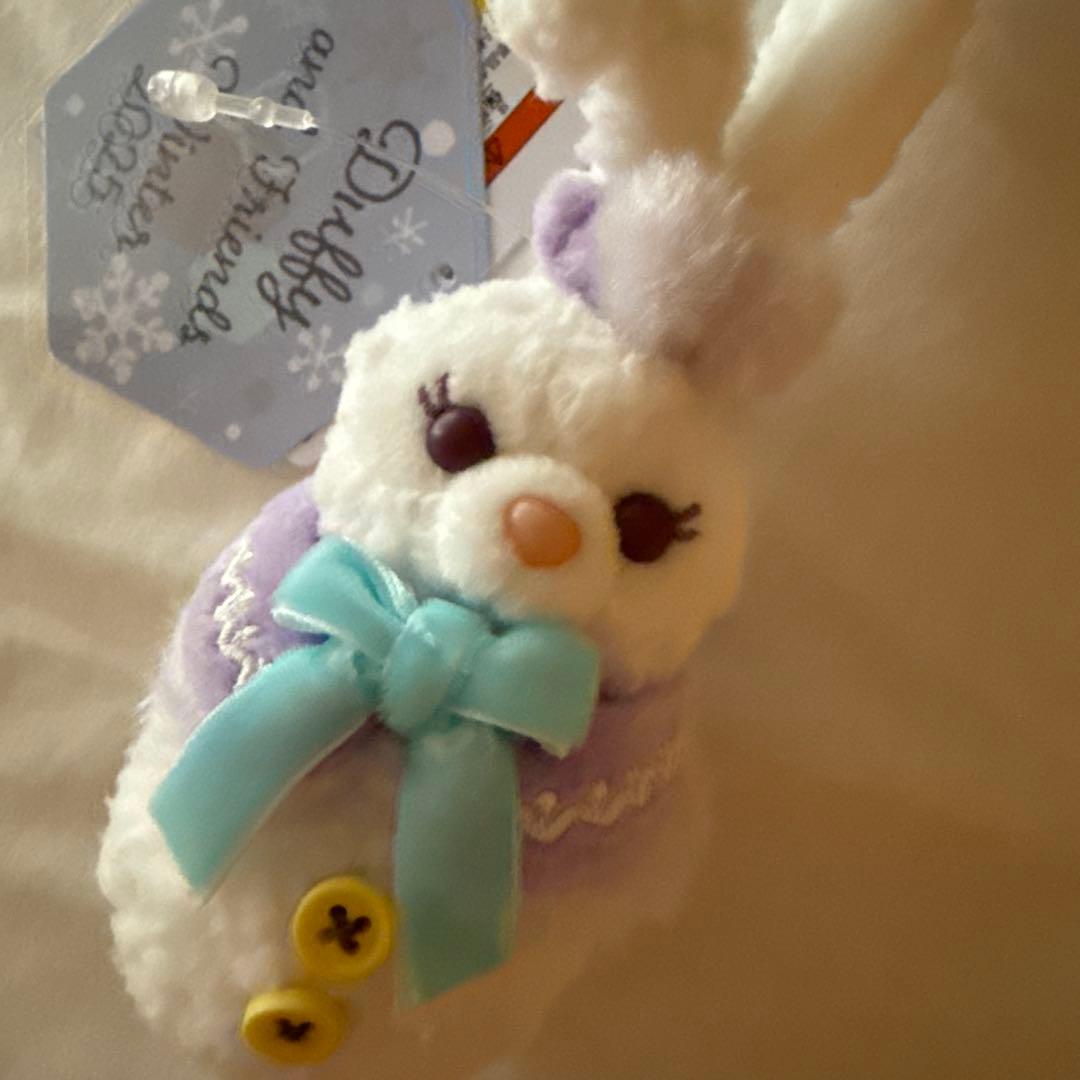 ダッフィー＆フレンズのシークレット・オブ・スノーウィーデイ　雪だるま　チャーム