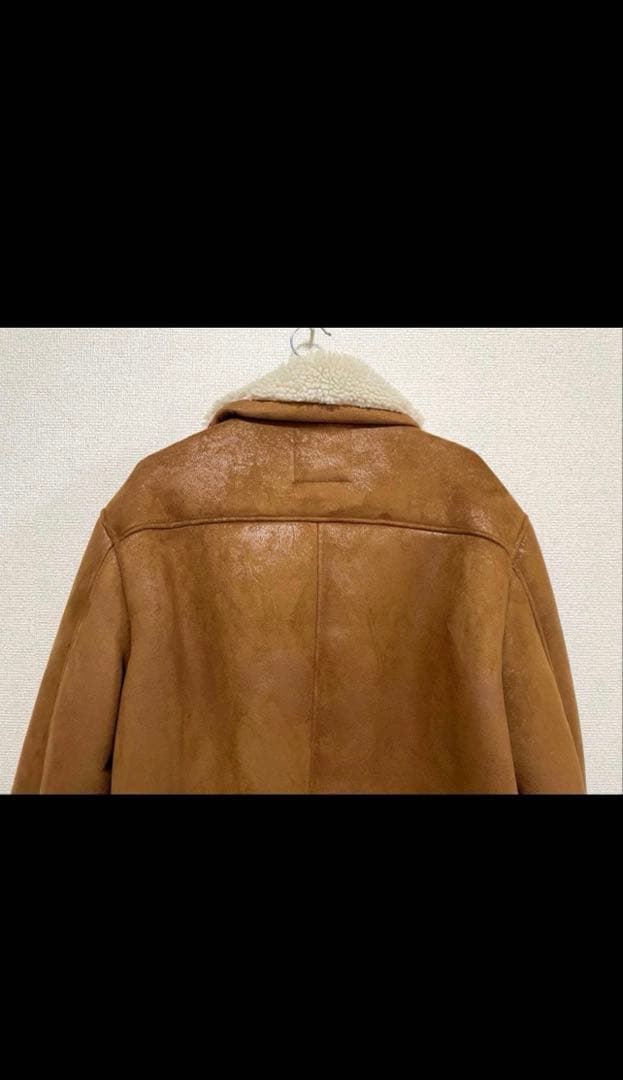 【新品】ZARA ムートンジャケット フェイクムートン ボアジャケット　Mサイズ