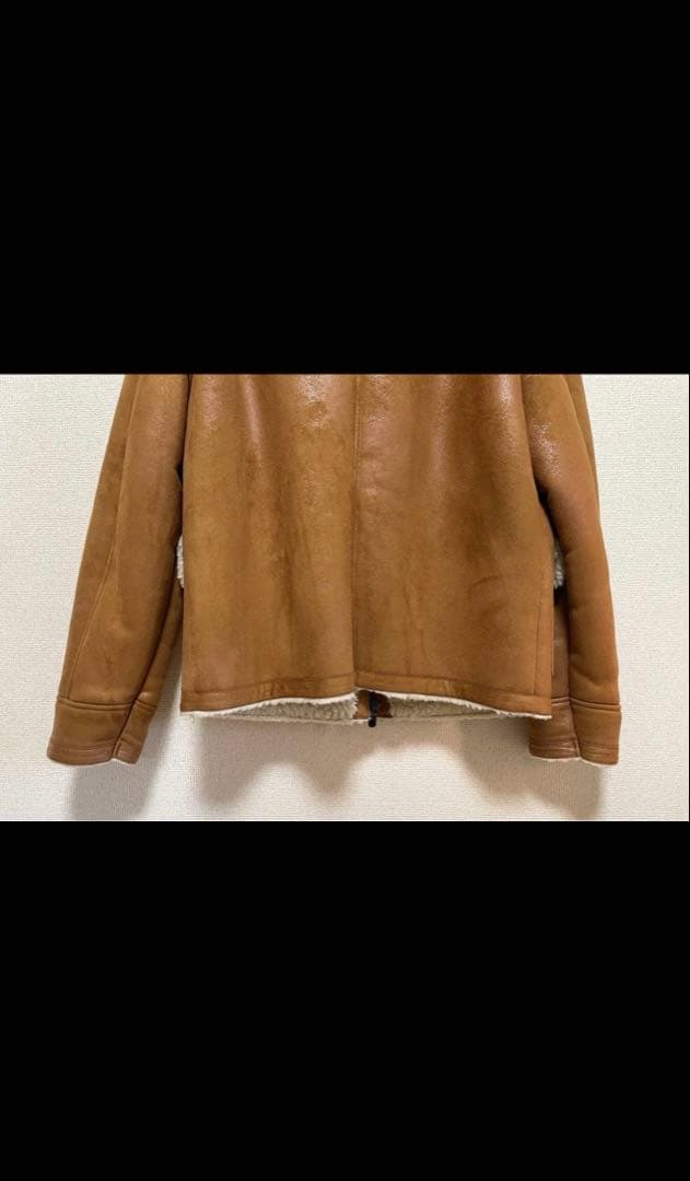 【新品】ZARA ムートンジャケット フェイクムートン ボアジャケット　Mサイズ