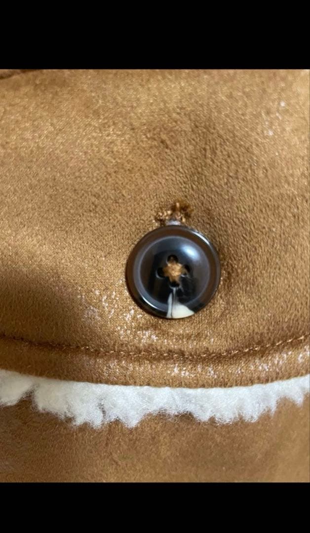 【新品】ZARA ムートンジャケット フェイクムートン ボアジャケット　Mサイズ