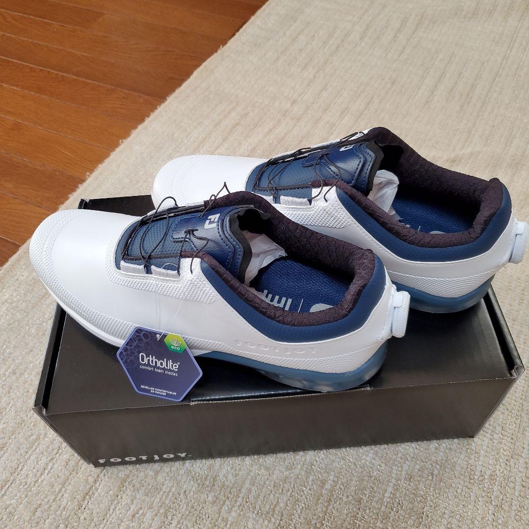 2026新品FootJoy ゴルフシューズ ドライジョイプロBoAスパイクレス