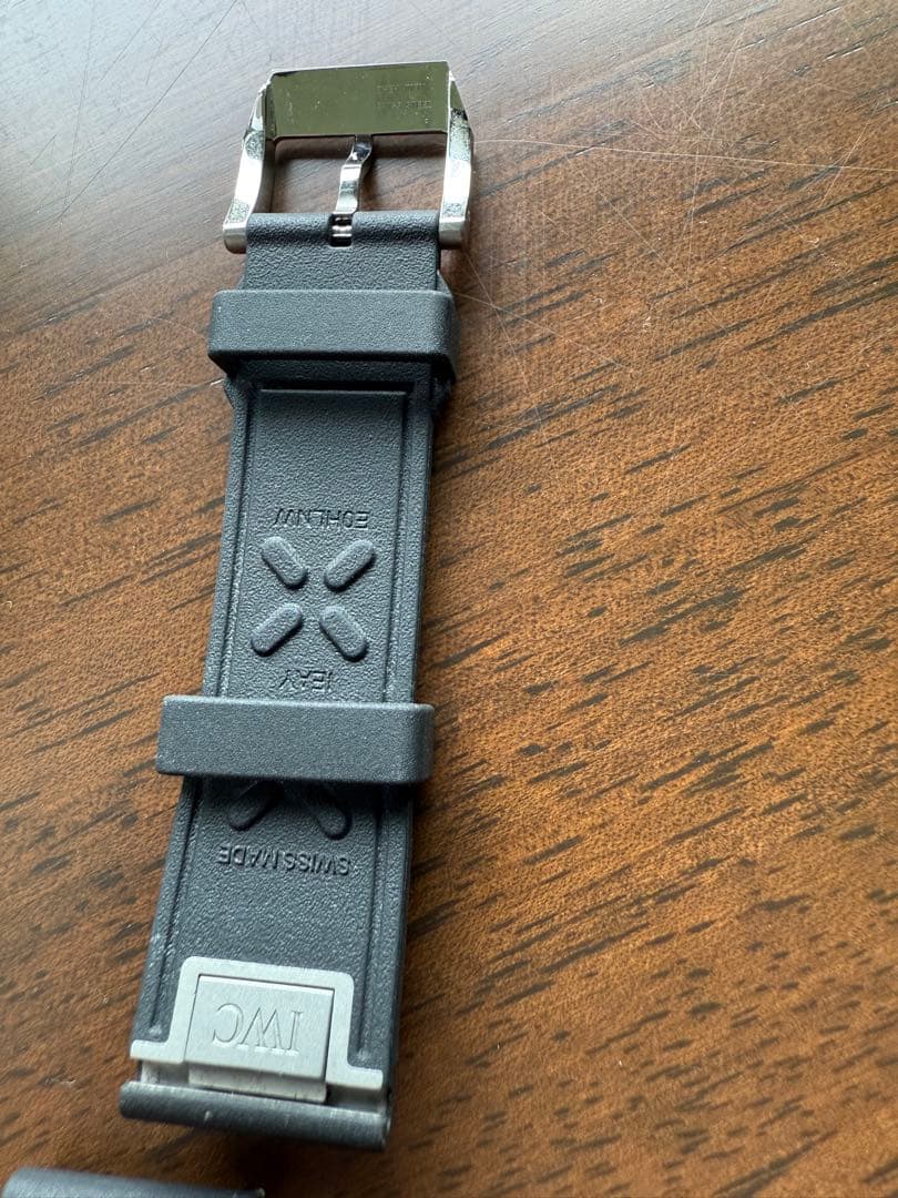 美品　IWC 純正ラバーベルト　MARK XX