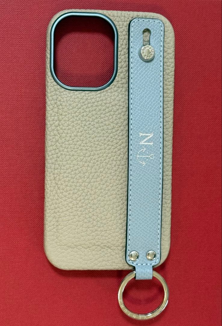 【新品未使用】BONAVENTURAレザーハンドル付き限定iPhone16ケース