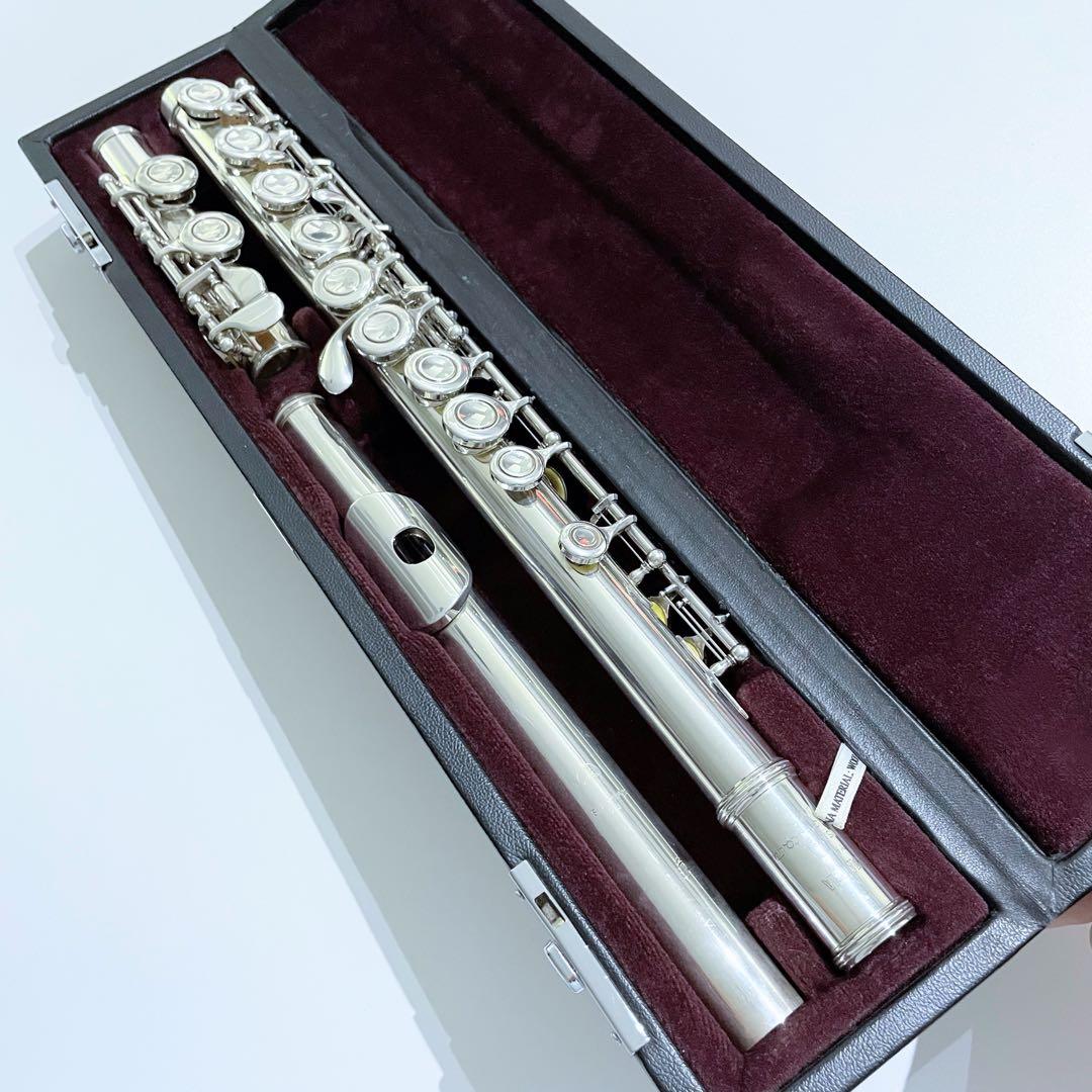 YAMAHA ヤマハ YFL-411 フルート 日本製 Eメカ付 シルバー925