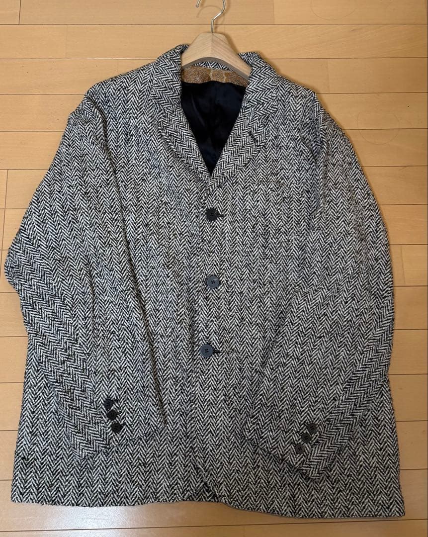 visvim BOWEN BLAZER (SILK) BLACK サイズ3