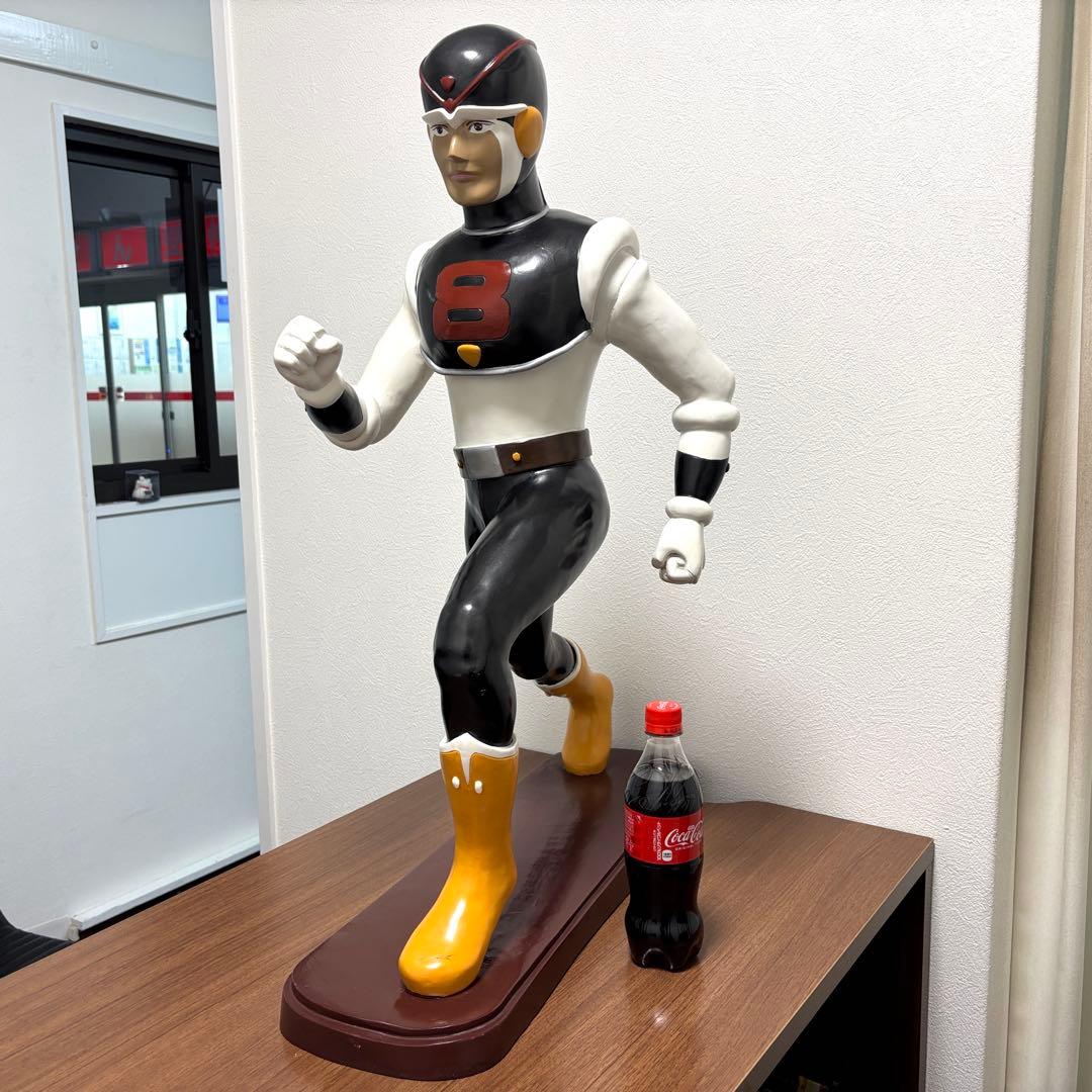 ８マン エイトマン　超大型 立像 アニメ 超レア　フィギュア 昭和レトロ