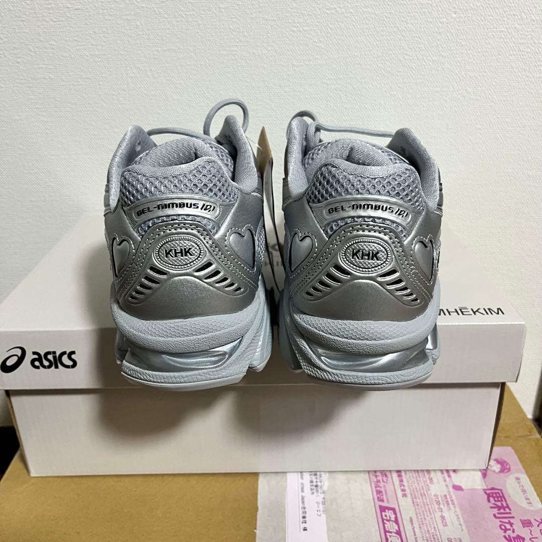 靴 KIMHEKIM asics GEL-NIMBUS 10.1 Silver