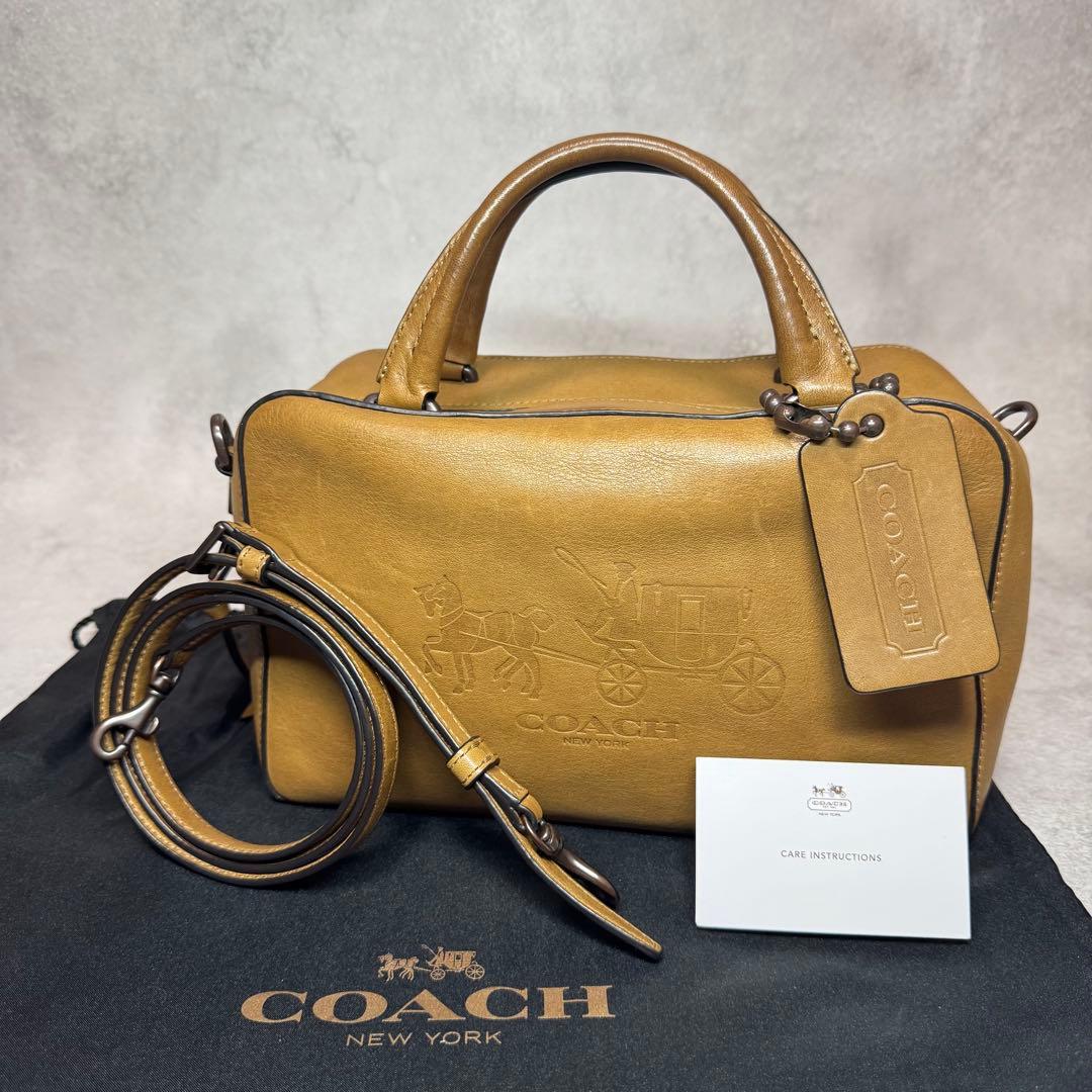 美品 コーチ ショルダーバッグ ハンドバッグ 2WAY クロスボディ 32283