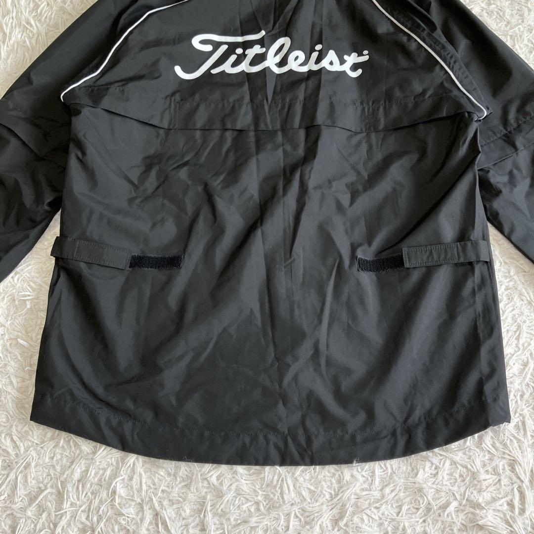 ◎未使用極美品 タイトリスト ゴルフ レインウェア 上下セット XL 黒