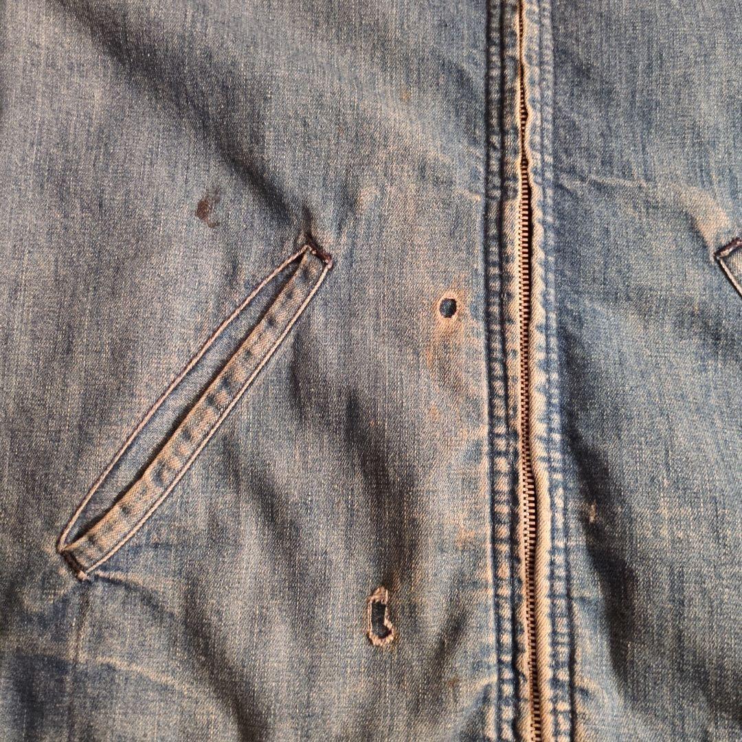 60s Sears デニムワークジャケット ブランケット ヴィンテージ 古着