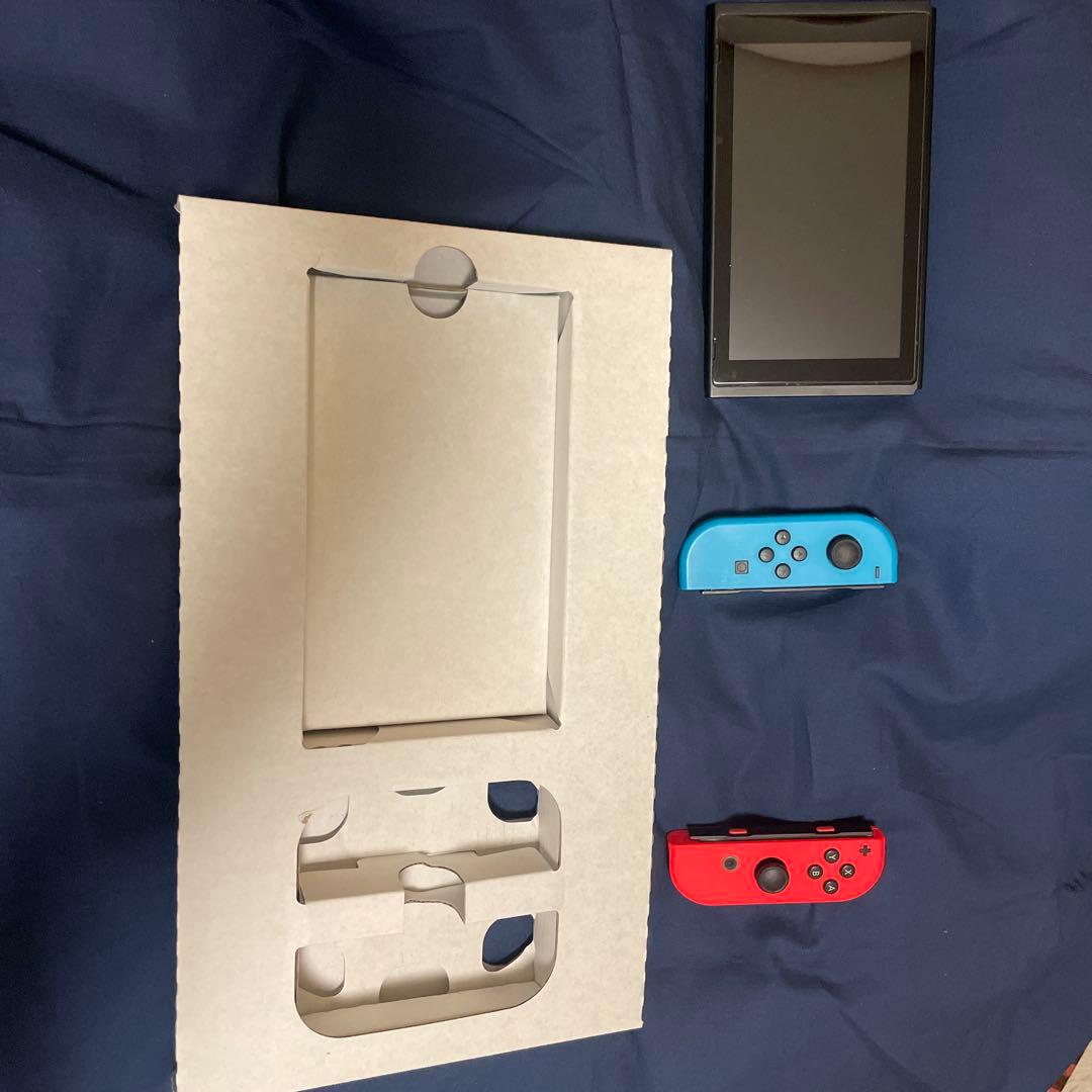 Nintendo Switch本体(Joy-Con不安要素有)＋microSD