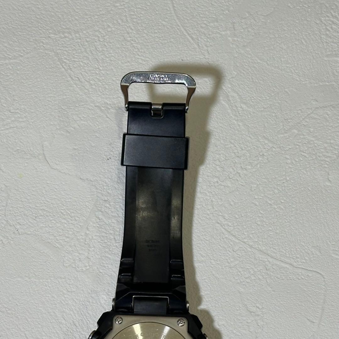 CASIO G-SHOCK ブラックラバーベルト　gst-w100g