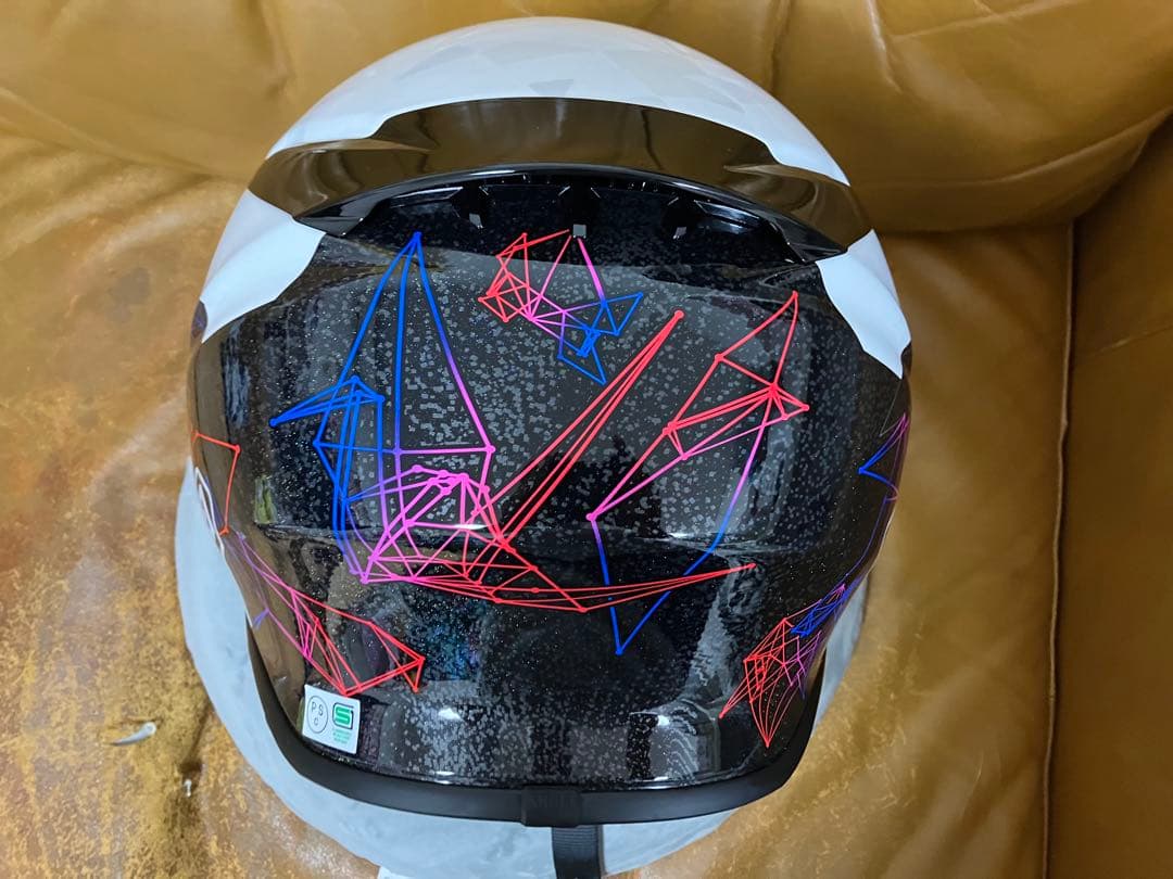 SHOEI フルフェイスヘルメット ホワイトブラック　オリガミ