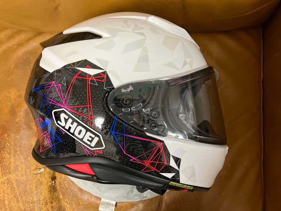 SHOEI フルフェイスヘルメット ホワイトブラック　オリガミ