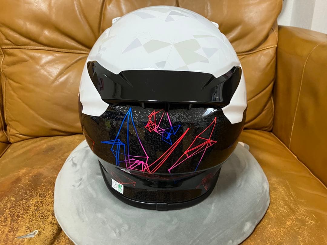 SHOEI フルフェイスヘルメット ホワイトブラック　オリガミ