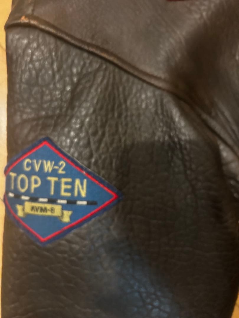 希少 AVIREX G-1 フライトジャケット 本革 地図柄 ボア付 人気 定番