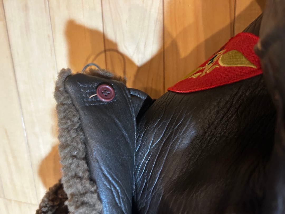 希少 AVIREX G-1 フライトジャケット 本革 地図柄 ボア付 人気 定番