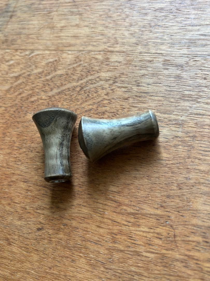 ハンドルノブ 神代栃 ラウンドタイプ　スプリームスタイル　わたらせ樹脂工房