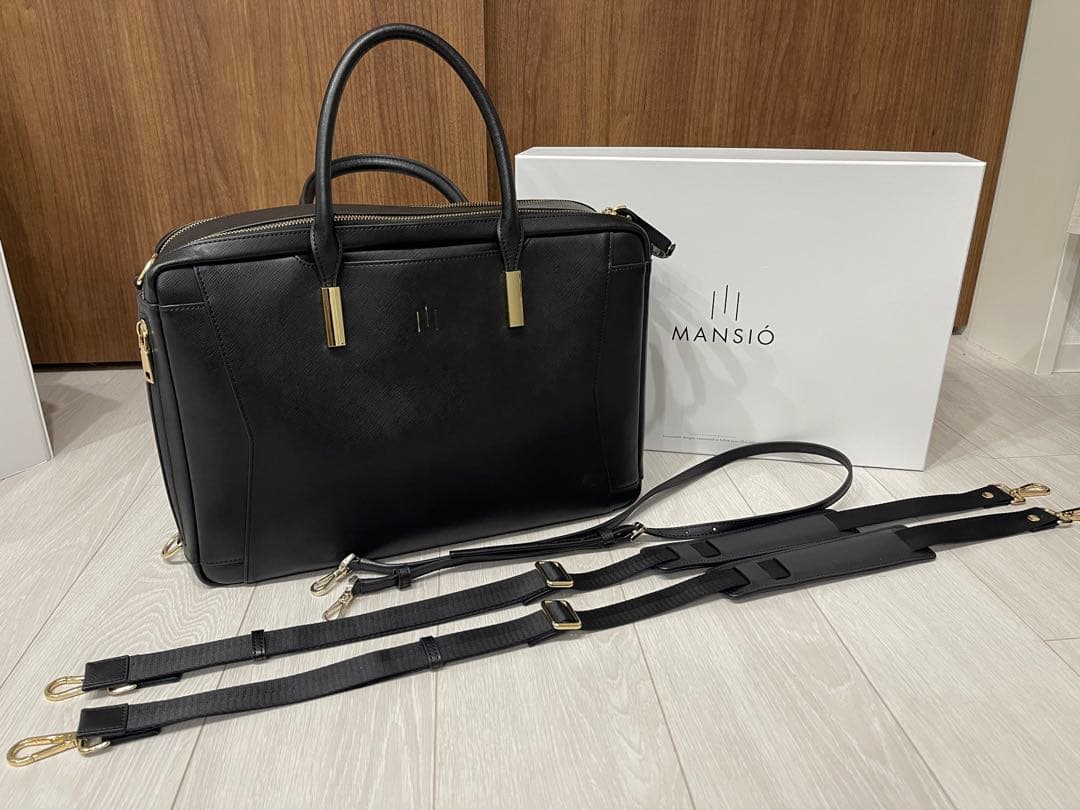 La Mansio 3way バッグ　本革