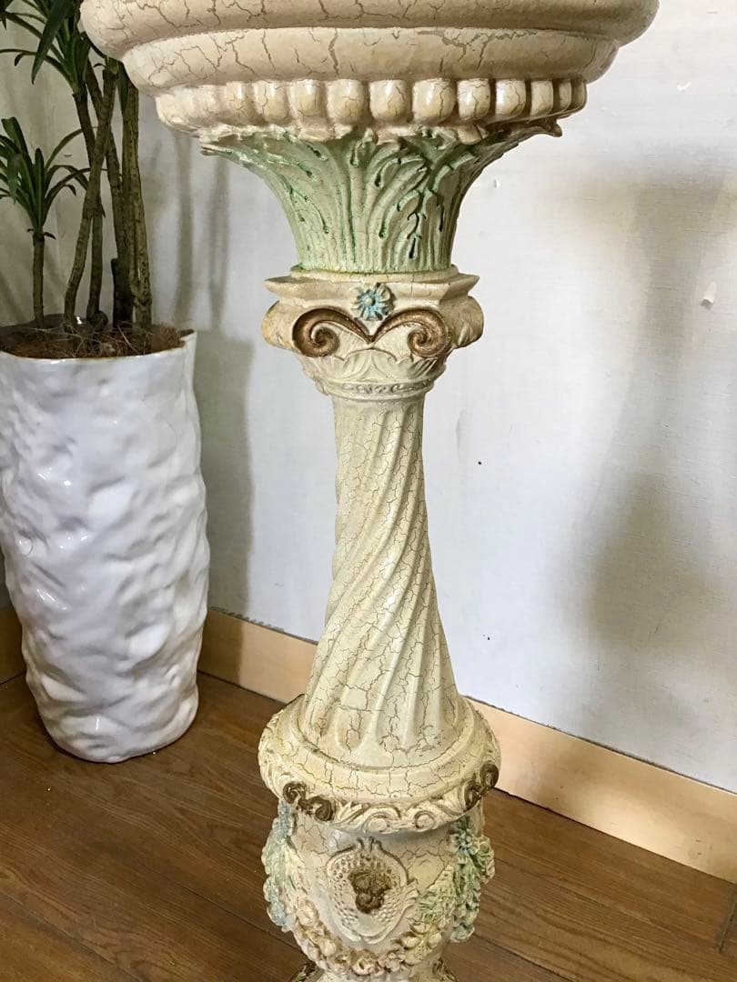 管211☆イタリア製☆アンティーク☆ロココ調☆姫系☆フラワースタンド☆花台
