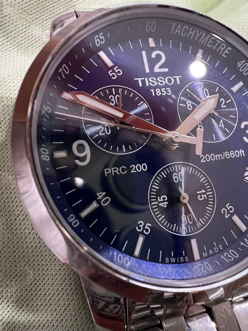 TISSOT PRC 200 クロノグラフ 時計