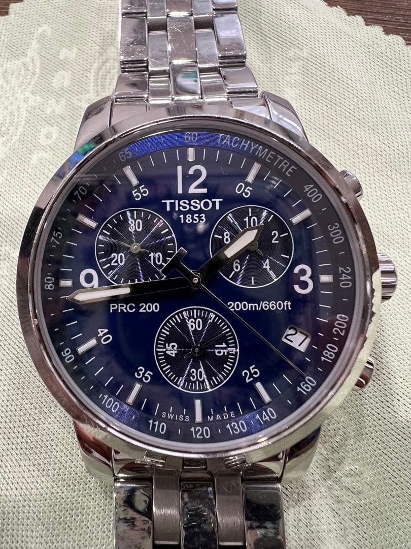 TISSOT PRC 200 クロノグラフ 時計