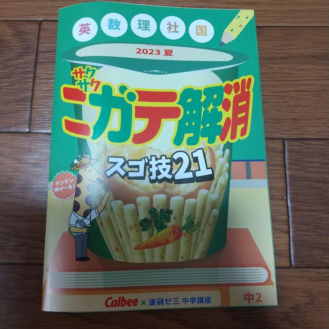 【進研ゼミ】中学講座2年生 2023年度版 愛知県 新品未使用