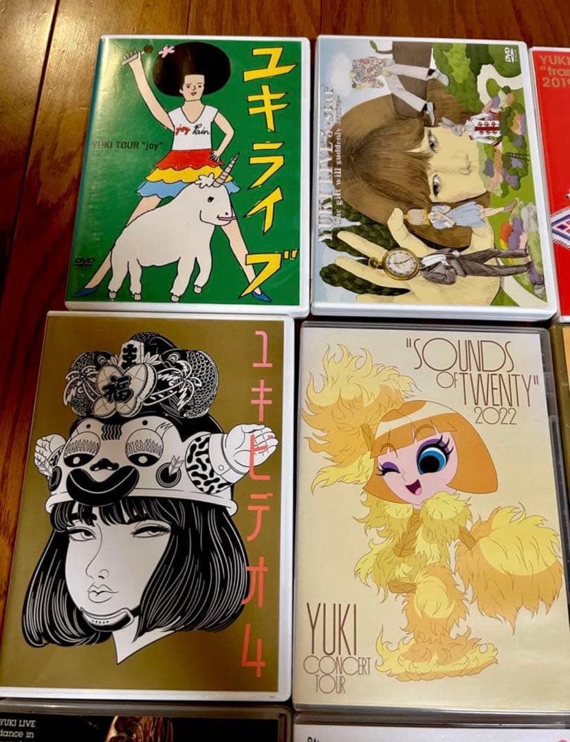 YUKI ライブDVD 別売り可