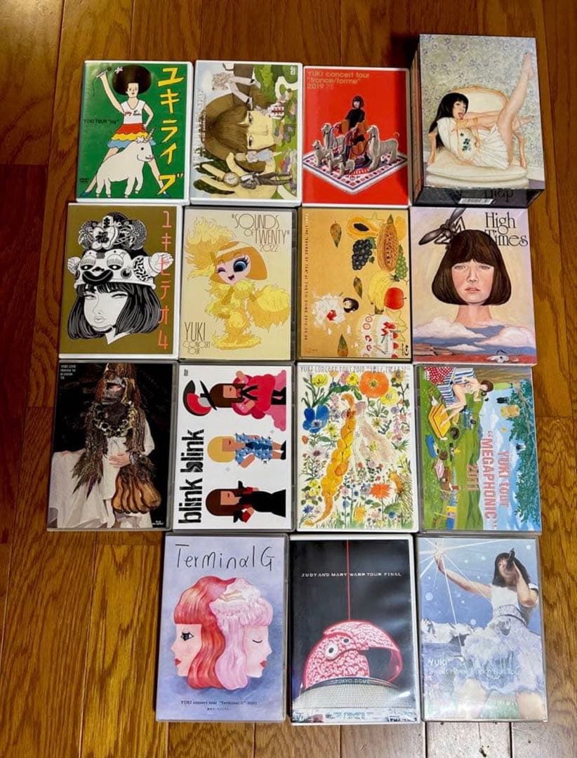 YUKI ライブDVD 別売り可