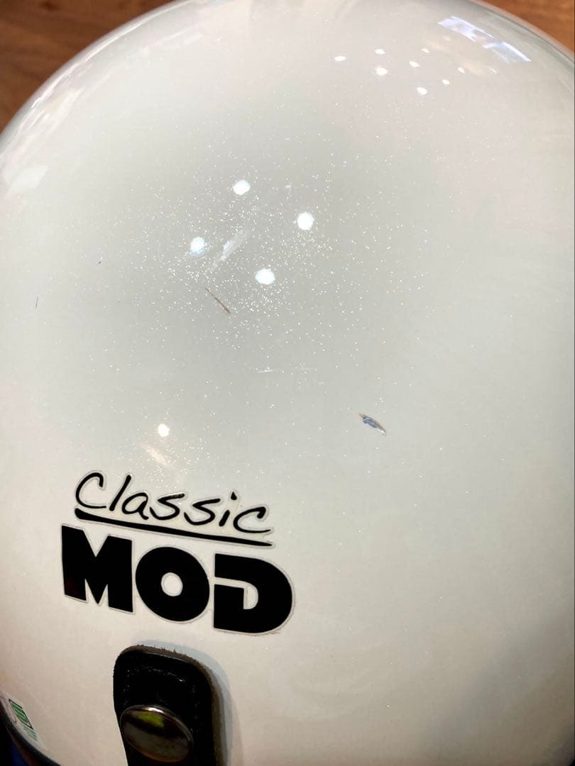 Classic MOD ジェットヘルメット ホワイト