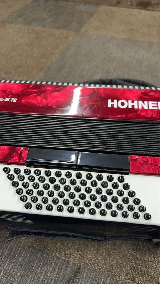 HOHNER ホーナー アコーディオン Bravo III 72