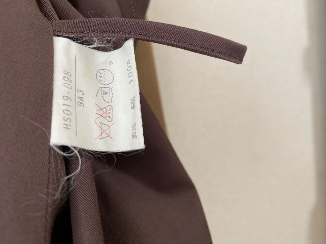 【イヴ・サンローラン】トレンチコート ベルト付き