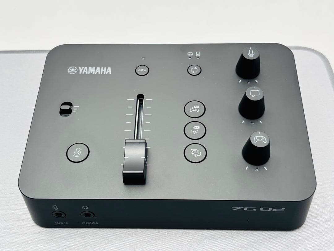 ヤマハ　ゲーム実況用オーディオインターフェース　ZG02