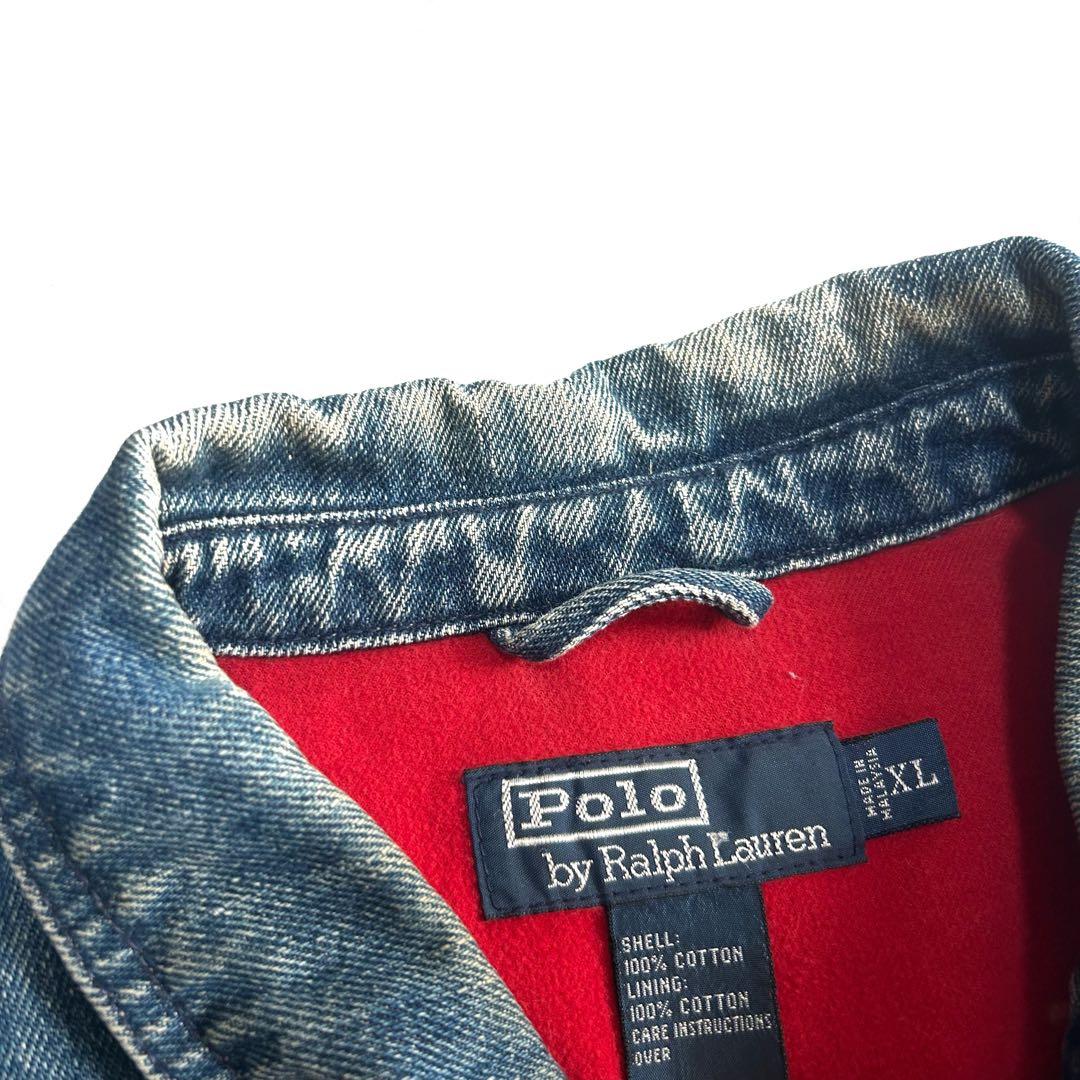 Ralph Lauren ラルフローレン　デニムジャケット　マレーシア製