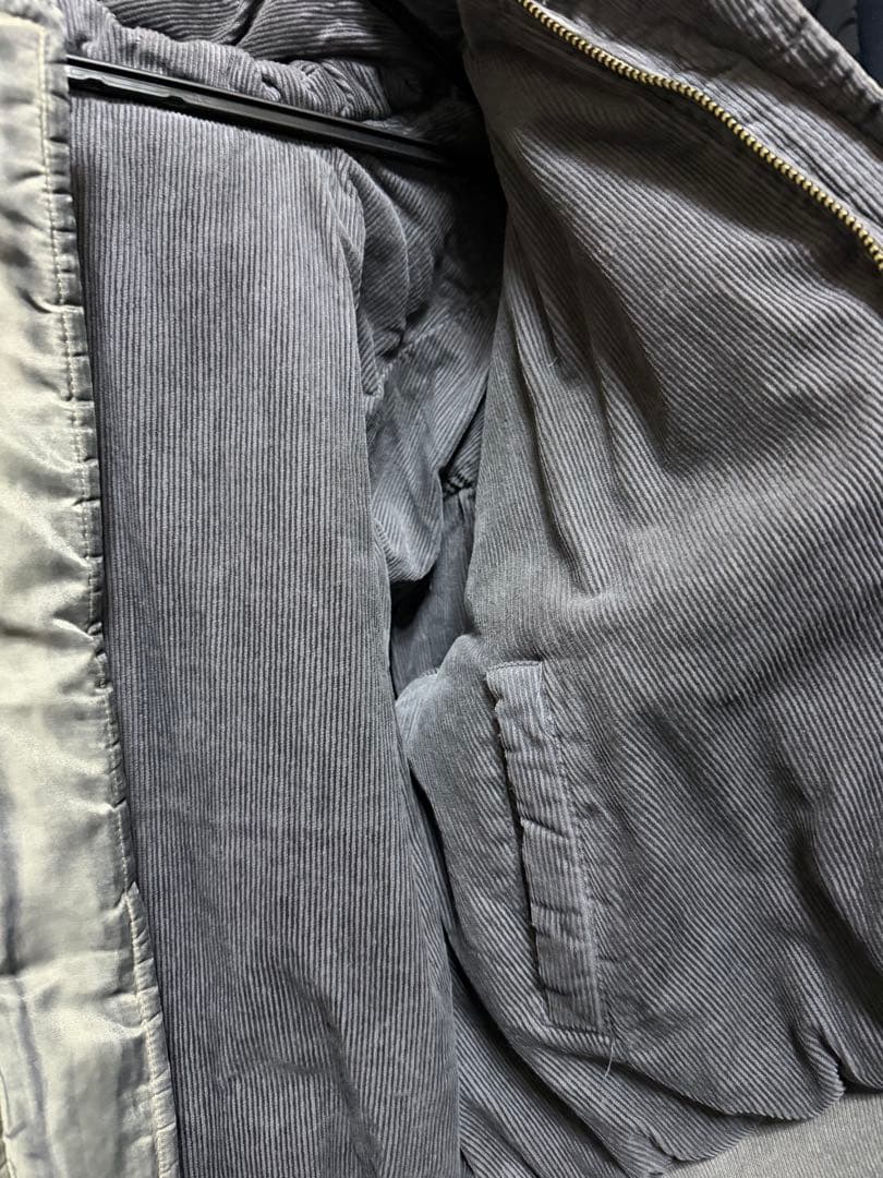 no faith studios リバーシブル　ジャケット　ma1 グレー