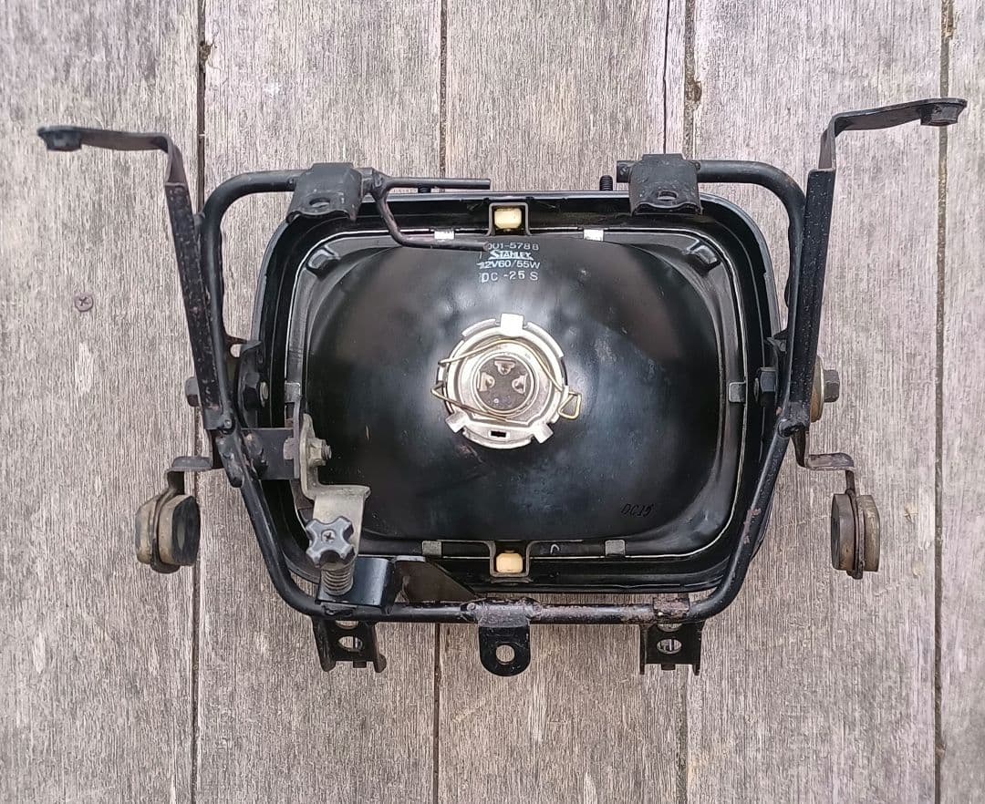 ZRX400 純正角目ヘッドライト ビキニカウル