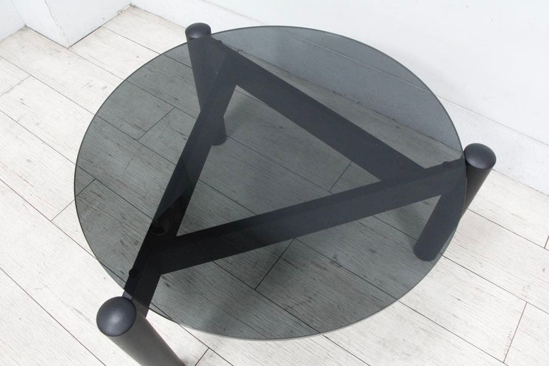 【展示極美品】Cassina カッシーナ 535 ガラステーブル サイドテーブル