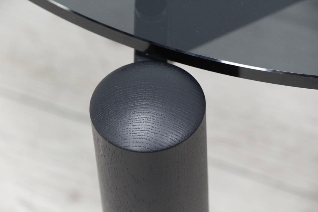 【展示極美品】Cassina カッシーナ 535 ガラステーブル サイドテーブル