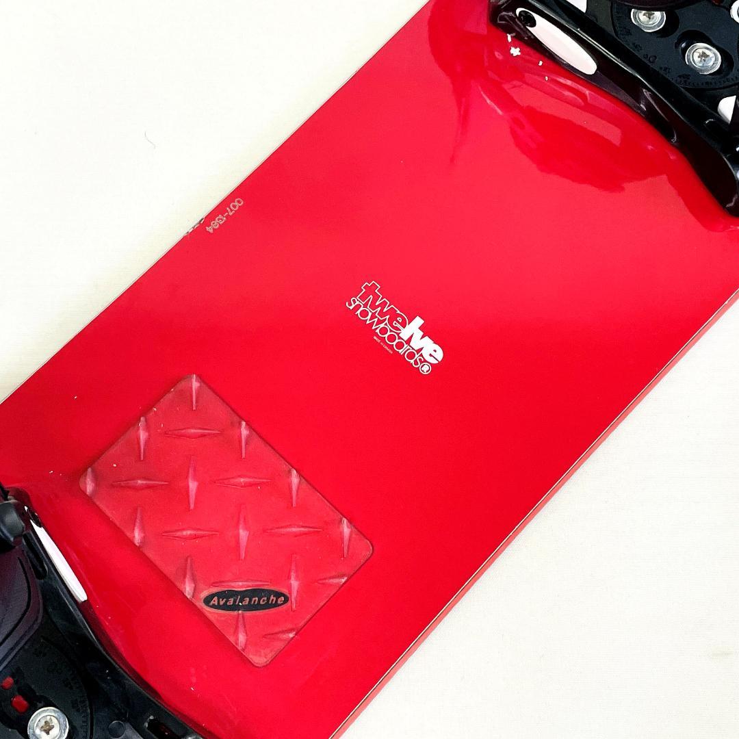 twelve BOARDS 157cm スノーボード ビンディング付き