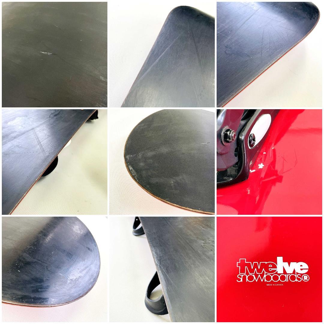 twelve BOARDS 157cm スノーボード ビンディング付き
