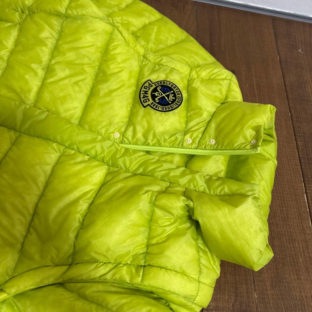 専用　美品　パーリーゲイツ　ダウンジャケット　5 ライムイエロー