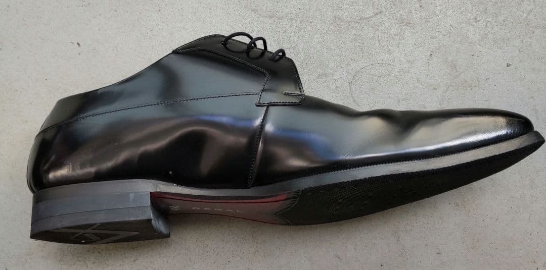 REGAL ビジネスシューズ　スクエアトゥ　21FR 黒　26 1/2　[美品]