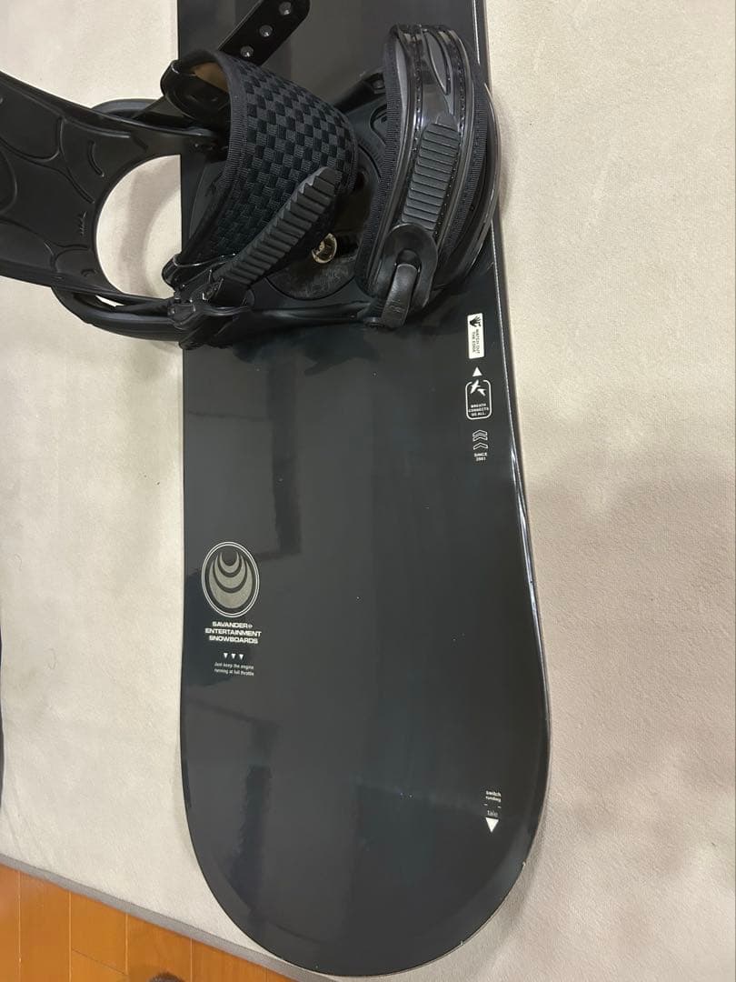スノーボードセット　SAVANDER 157 × FLUXビンディング