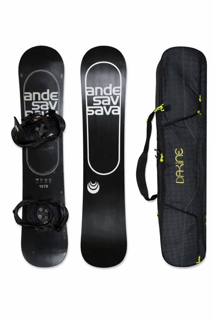 スノーボードセット　SAVANDER 157 × FLUXビンディング