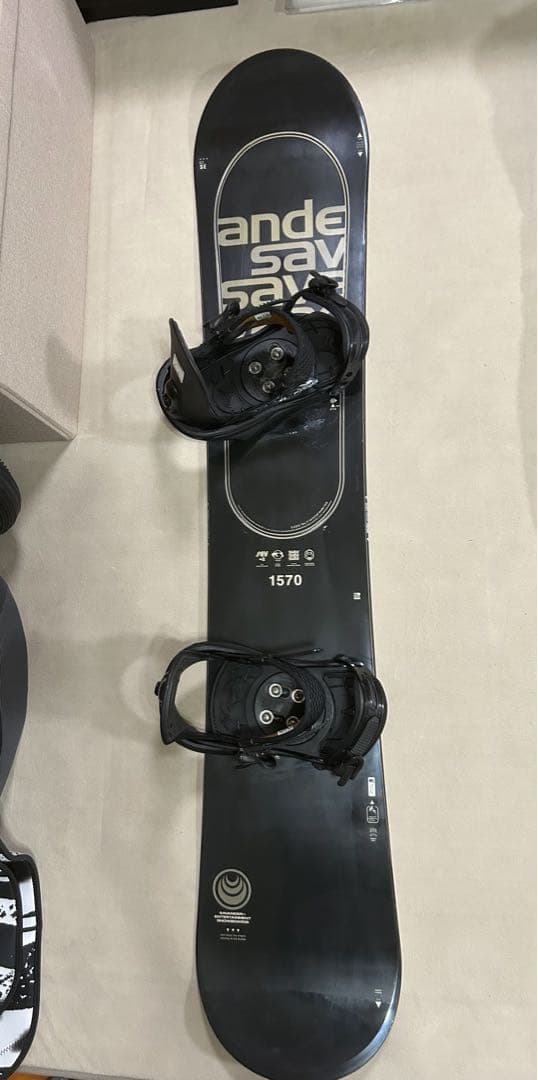 スノーボードセット　SAVANDER 157 × FLUXビンディング