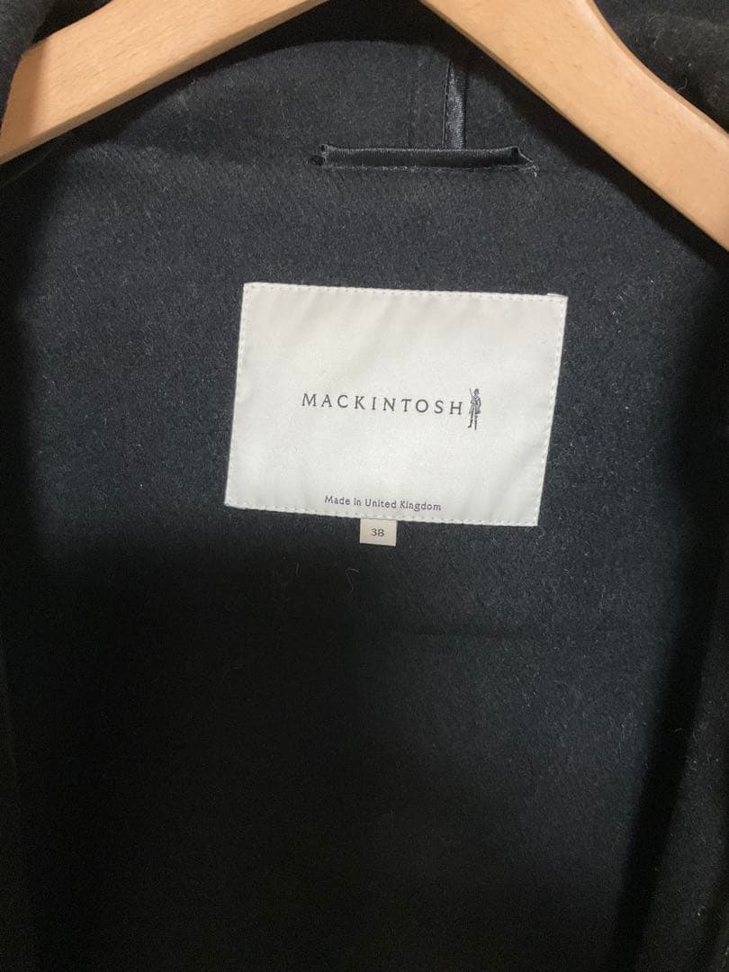 マッキントッシュ　ダッフルコート　ブラック