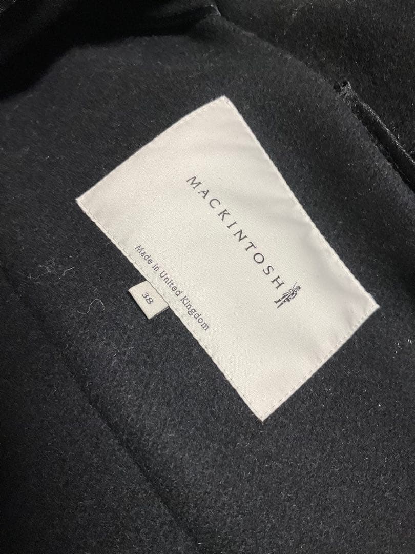 マッキントッシュ　ダッフルコート　ブラック