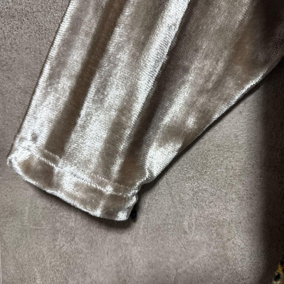 GALFY ガルフィ ベロア セットアップ 上下セット 光沢 ゴールド系